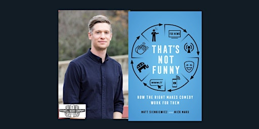 Nick Marx, author of THAT'S NOT FUNNY - an in-person Boswell event