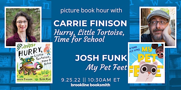 Picture Book Hour Live! Josh Funk & Carrie Finison