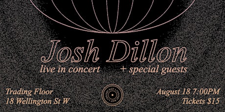 Josh Dillon for Half A Concert