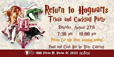 Return to Hogwarts: Trivia & Cocktail Party