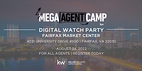 KWCP MEGA Agent Camp Watch Party (Fairfax)