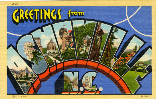 Asheville's History in Postcards