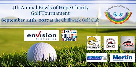2017 Chilliwack Bowls of Hope Charity Golf Tournament  primary image