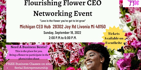 Flourishing Flower CEO Networking Event