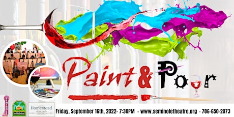 Paint & Pour, presented by Homestead CRA