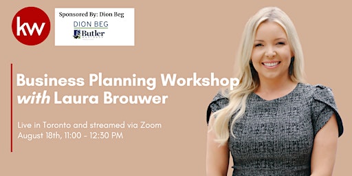 Business Planning Workshop - Live in Toronto and streamed via Zoom!