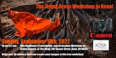 Flying Dress Workshop by Canon USA