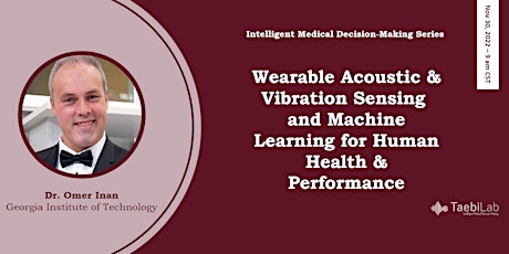 Wearable Acoustic Sensing & Machine Learning for Human Health & Performance
