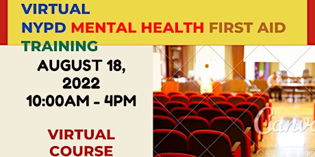 Virtual Mental Health First Aid Training