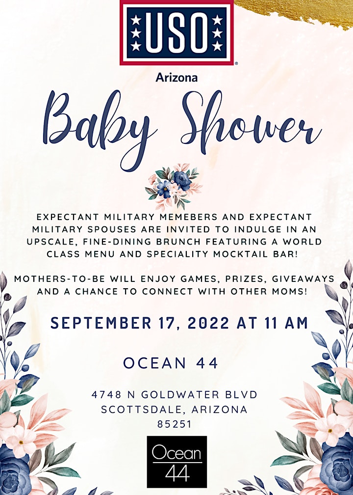 USO Arizona- Phoenix  Baby Shower 2022 image