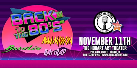 BACK TO THE 80S (Tributes to Def Leppard, Poison & Ratt)