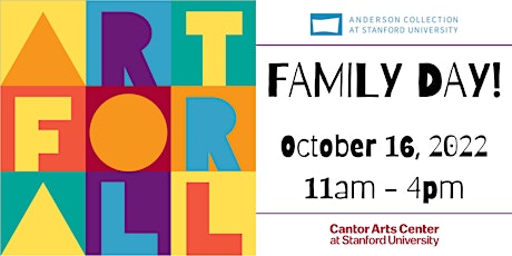 Art for All Family Day at the Museums at Stanford!