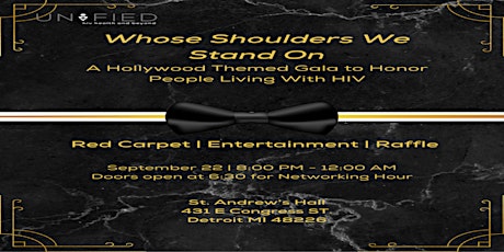 1st Annual "Whose Shoulders We Stand on Gala" Honoring Local HIV Pioneers