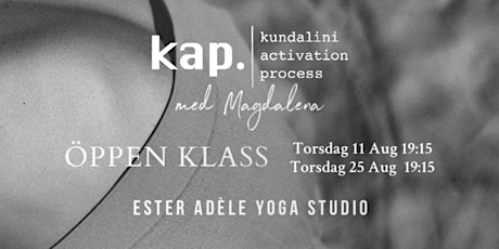 KAP [Kundalini Activation Process] Öppen klass
