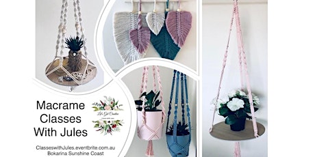 Macrame Round Shelf Class - Perfect for beginners primary image