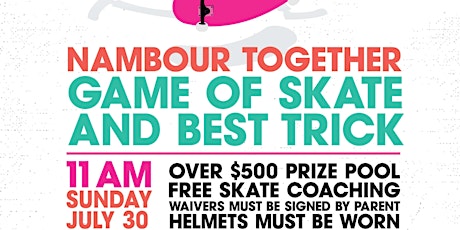 Nambour Together Game of Skate / Best Trick comp 30th July 2017 primary image