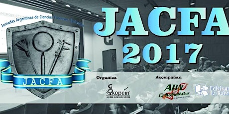 Imagen principal de JACFA 2017 (Jornadas Argentinas de Ciencias Forenses Aplicadas)