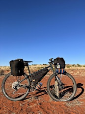 Solo Outback bike touring with Annie