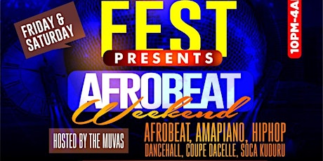 Senegalfest Presents Afrobeats Friday