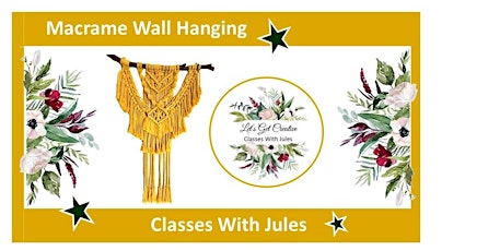 Macrame Wall Hanging Class primary image