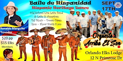 Hispanic Heritage Celebration - Celebrando el Mes de Hispanidad - Fiesta
