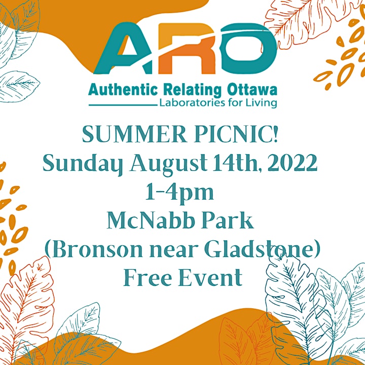 Summer Picnic - Authentic Relating Style! image