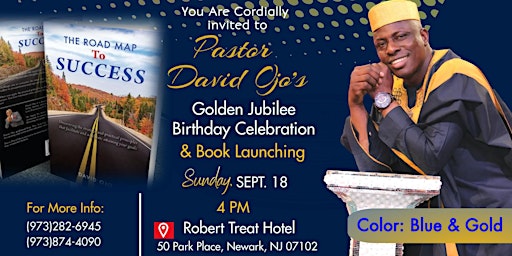 Join us in celebrating God's faithfulness in the life of Pastor David Ojo.