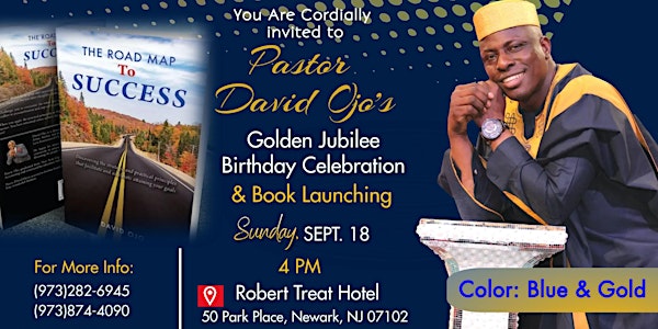 Join us in celebrating God's faithfulness in the life of Pastor David Ojo.