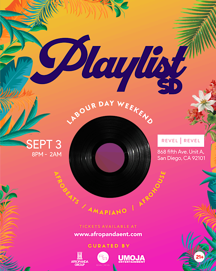 Playlist San Diego – Labor Day Weekend Party. image
