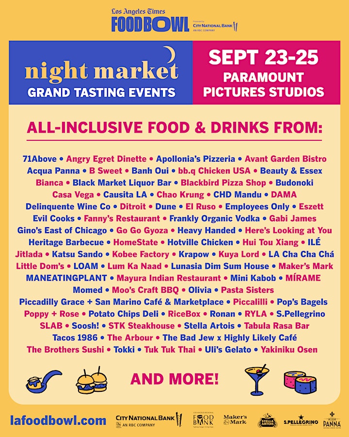 L.A. Times Food Bowl 2022: Night Market image