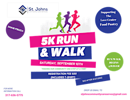 St. John's Community Care Services 6th Annual 5K walk/run