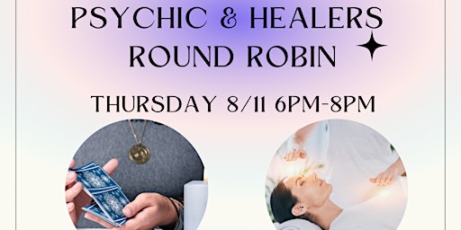Healing and Psychic Readings Round Robin at The Healing Gift Store