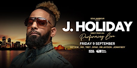 Soul Harbour presents J. HOLIDAY (USA) performing live