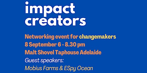 Impact Creators—networking event for changemakers