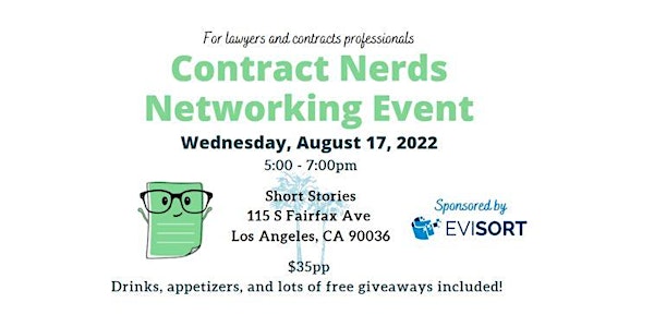 Contract Nerds Networking Event for Lawyers & Contracts Professionals