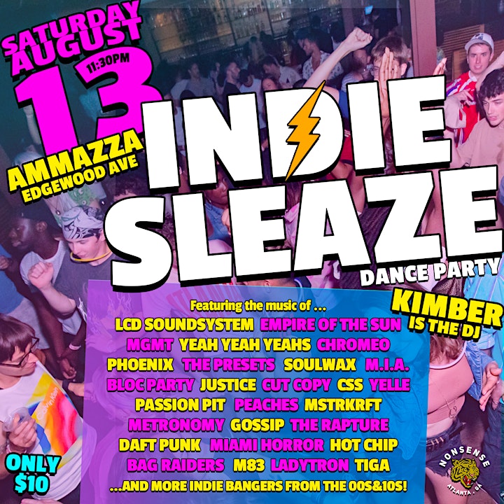 Indie Sleaze: A Dance Party image