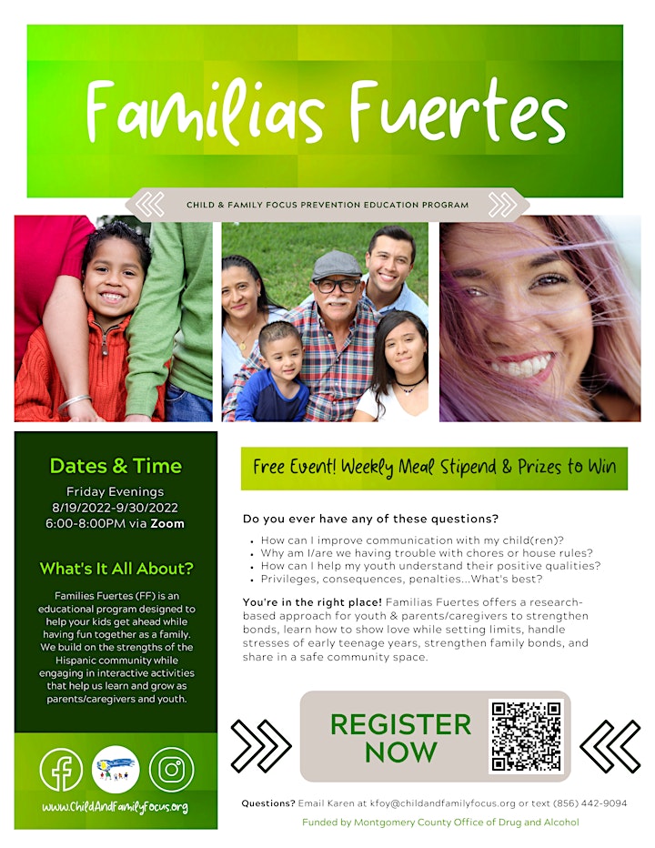 Familias Fuertes; Strengthening Hispanic Families image