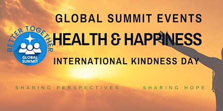 Health and Happiness:  International Day of Kindness