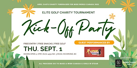 #Golf4theCrown: Elite Golf Charity Tournament Kick-Off Party