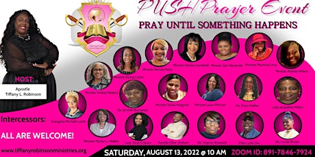 PUSH Prayer Event  -  Praying Until Something Happens