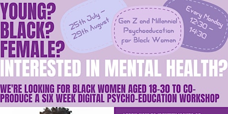 Gen Z and Millennial Psychoeducation for Black Women