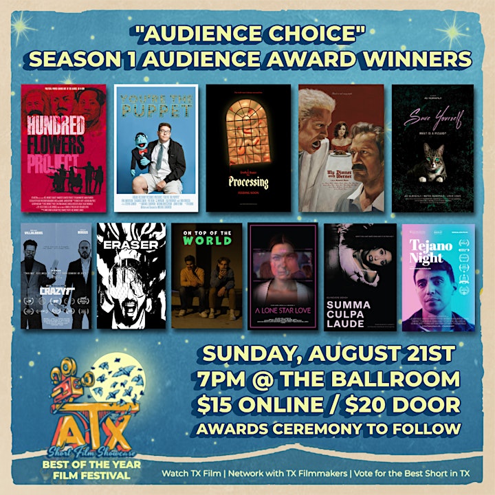 ATX Short Film Showcase: Best of the Year Film Festival image
