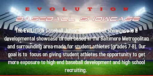 Evolution Middle School Baseball Showcase