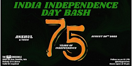 Bollywood & Independence Day - Celebrating 75 years