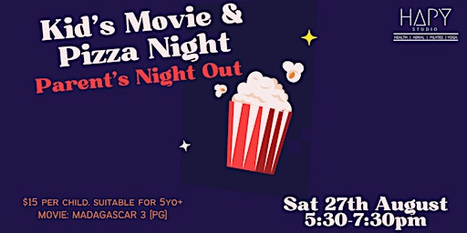 Movie & Pizza Night (Parent's night out)