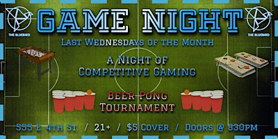 Game Night: Beer Pong and Competitive Gaming