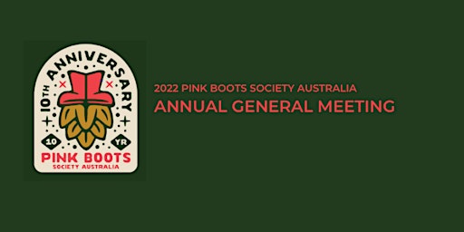 2022 AGM - Pink Boots Society Australia
