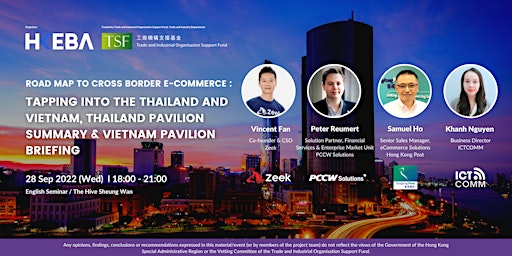Tapping Into Thailand and Vietnam Market and Pavilion Summary & Briefing