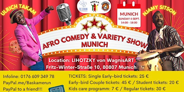 Afro Variety & Comedy Show Munich - 1st edition