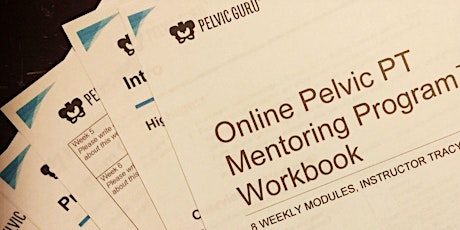 CLOSED. LIVE NOW. Pelvic PT Live Online Mentoring Program  - 2 different class times for US and International primary image